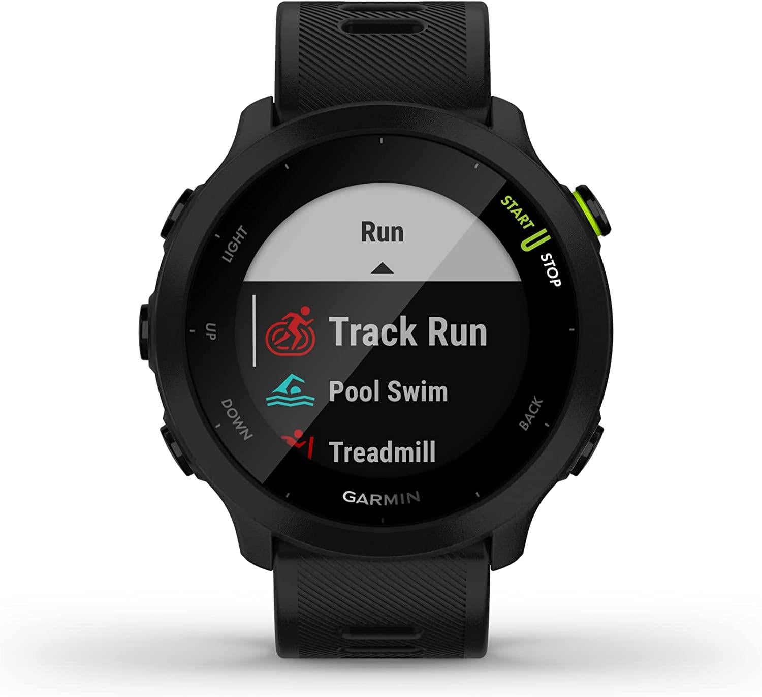 Garmin Forerunner 55 GPS Running Smartwatch Fitness Tracker - Black Newly Overhauled