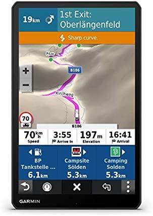 Garmin Camper 1090 10 Inch Sat Nav Motorhomes Caravan UK & EU Newly Overhauled