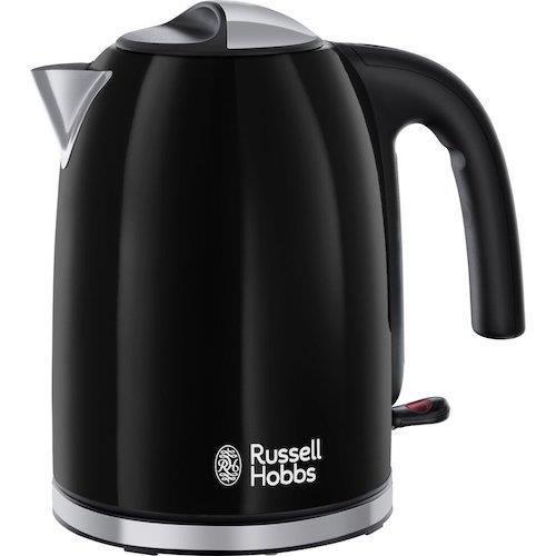 Russell Hobbs Electric Kettle Stainless Steel Jug 1.7 Litre Colours Plus Black - 20413