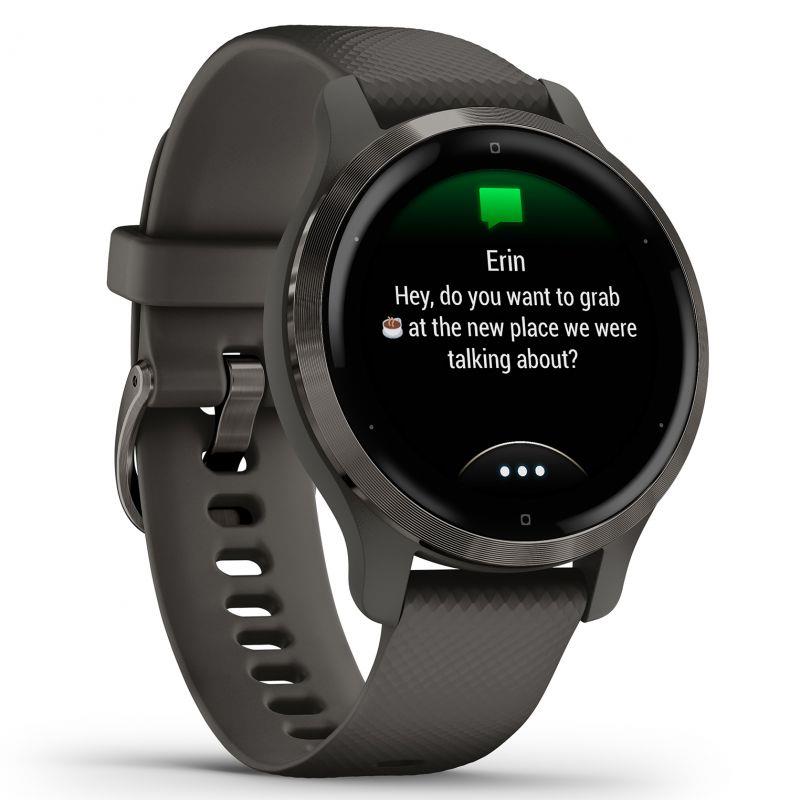 Garmin Venu 2S Smartwatch Heart Rate Monitor GPS Watch - Grey Newly Overhauled