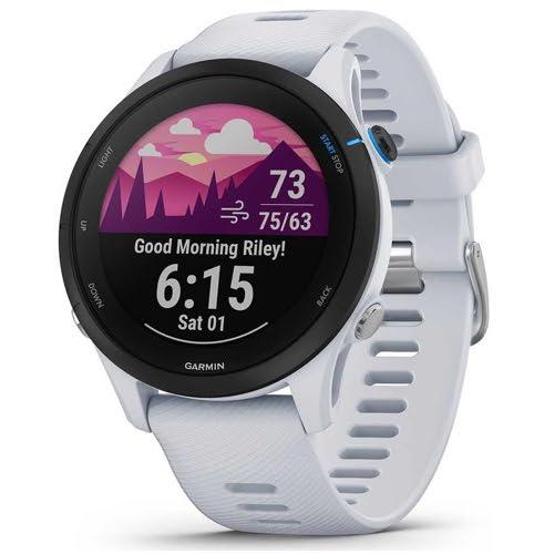 Garmin Forerunner 255 Music Running GPS Sports Watch Whitestone Newly Overhauled