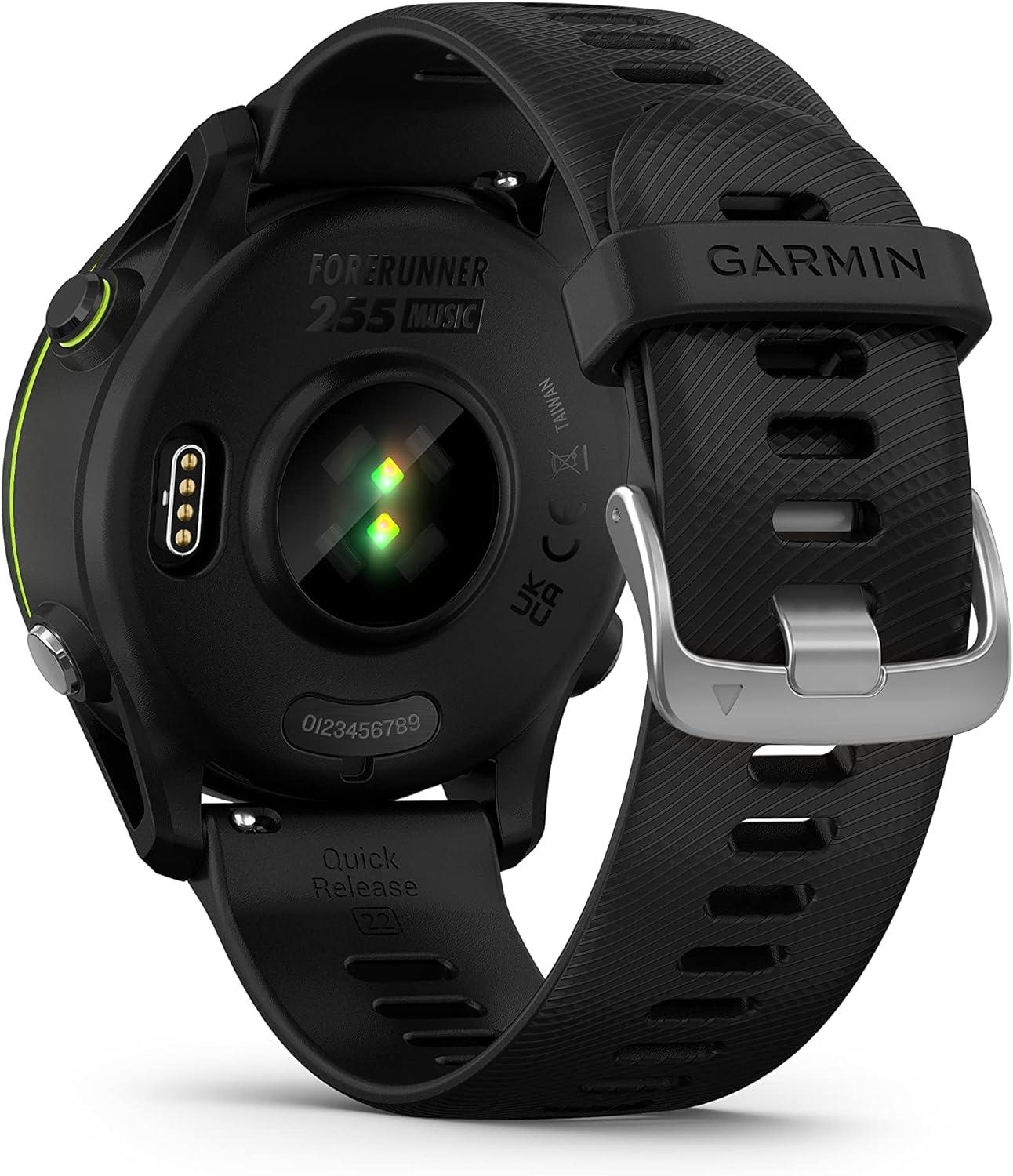 Garmin Forerunner 255s Music GPS Sports Watch Black Newly Overhauled