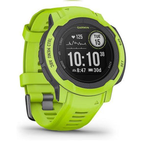 Garmin Instinct 2 Rugged GPS Smartwatch Heart Rate Monitor - Electric Lime