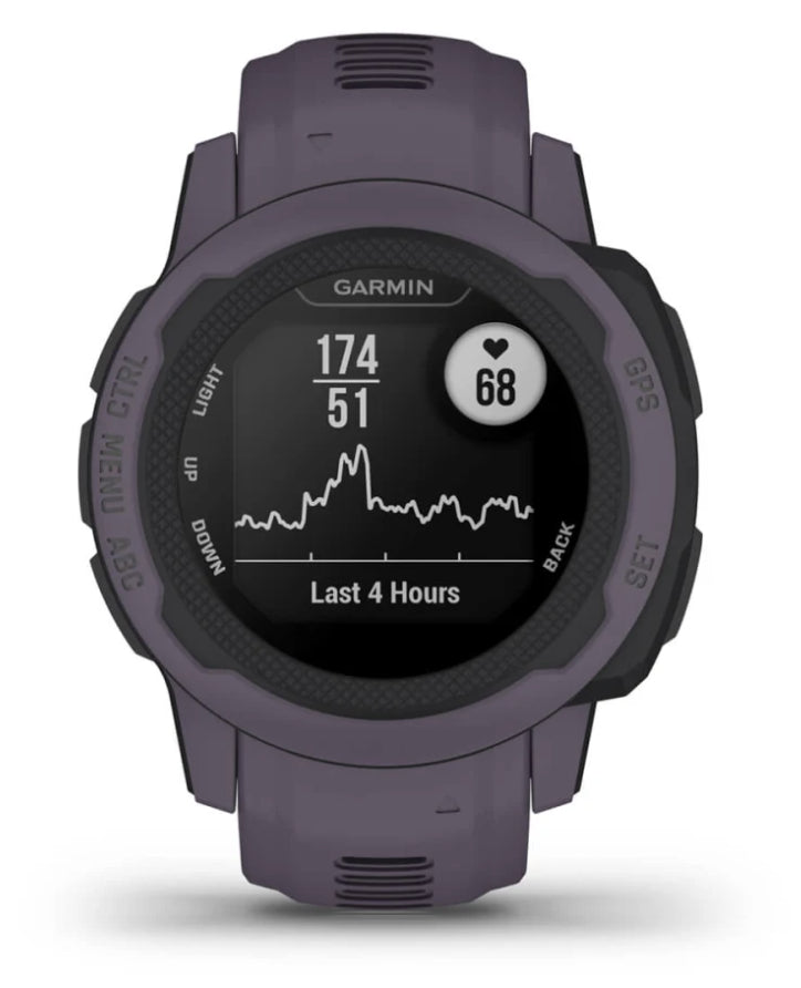 Garmin Instinct 2S Rugged GPS Smartwatch Heart Rate Monitor Deep Orchid Newly Overhauled