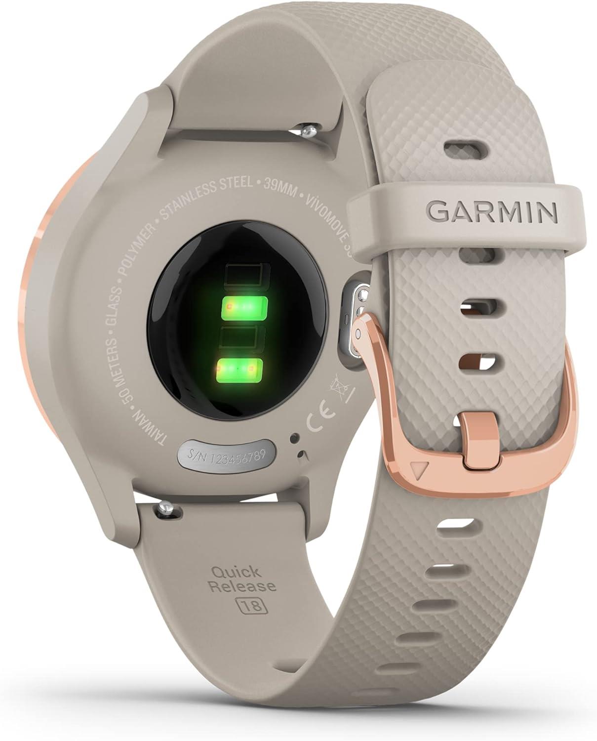 Garmin Vivomove 3S Smart GPS Watch Activity Tracker Newly Overhauled