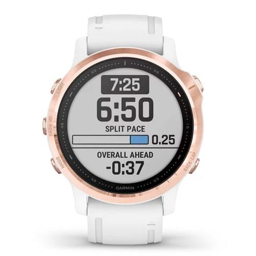 Garmin Fenix 6S Pro GPS Watch Heart Rate Rose Gold Newly Overhauled