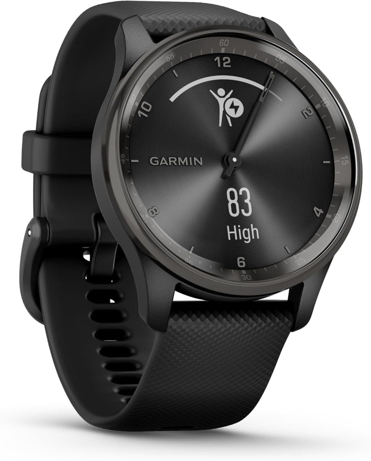 Garmin Vivomove Trend Stylish Activity Monitor Sports Watch Black Newly Overhauled