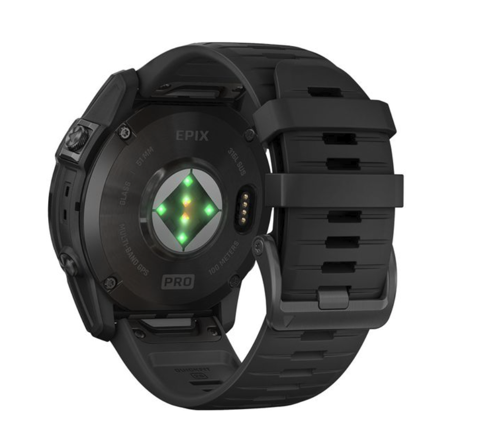 Garmin Epix PRO Gen 2 Sapphire Sport Watch Carbon DLC Titanium 47mm - Black