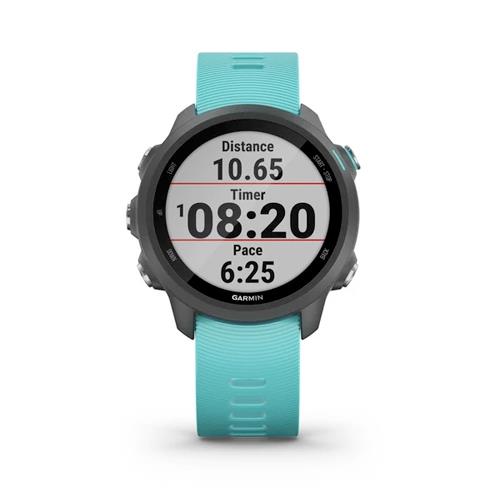 Garmin Forerunner 245 HRM Music GPS Running Watch Aqua Newly Overhauled