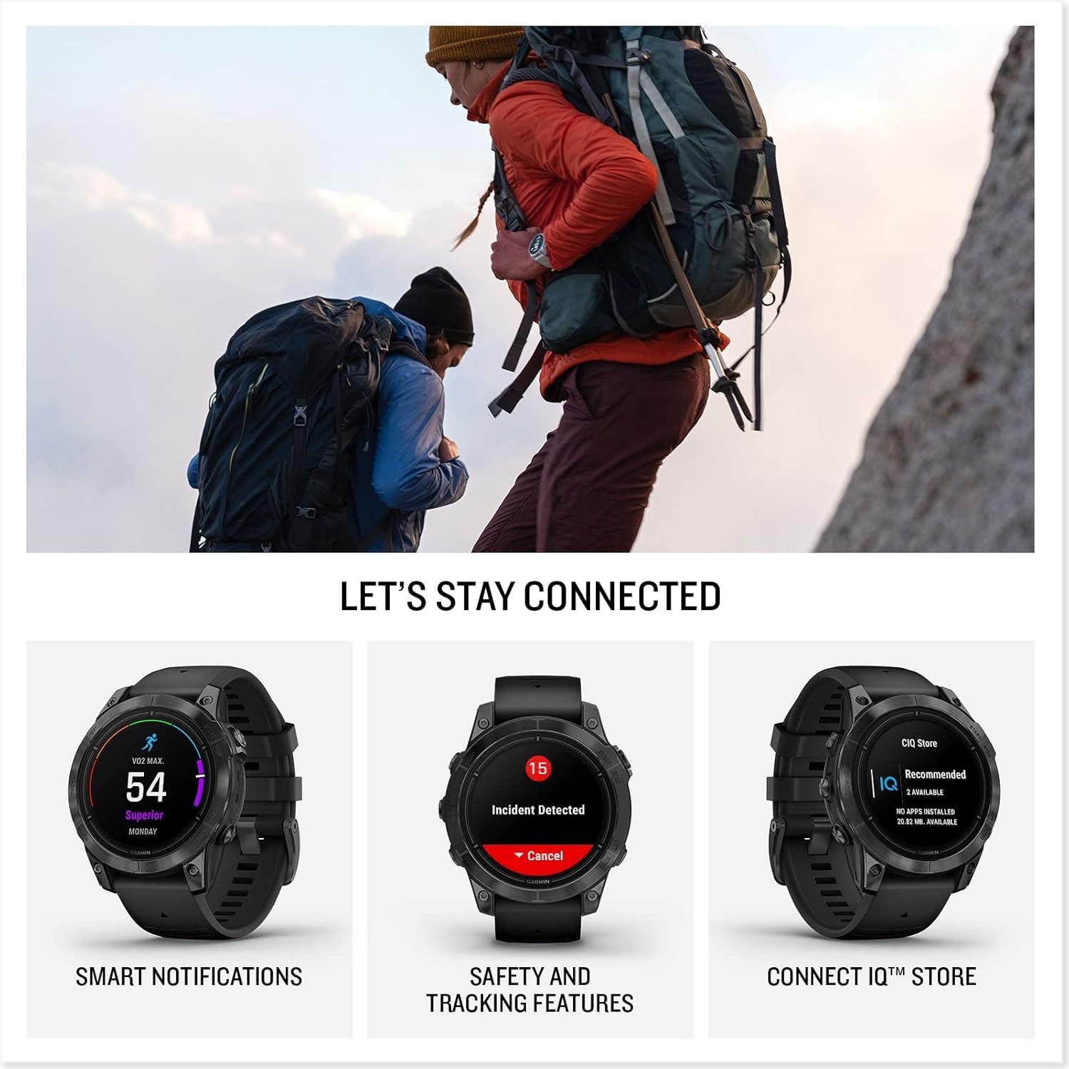Garmin Epix PRO Gen 2 Sapphire Sport Watch Carbon DLC Titanium 47mm - Black