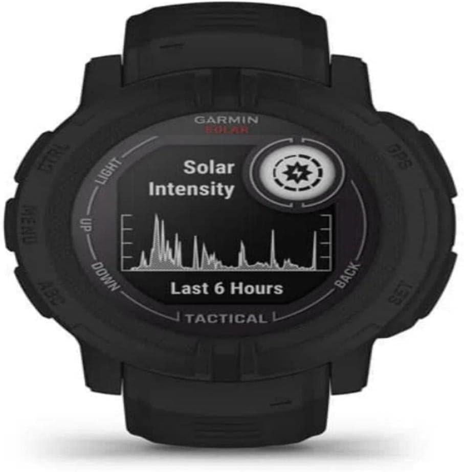 Garmin Instinct 2 Solar Tactical Edition Rugged GPS HRM Watch - Black Newly Overhauled