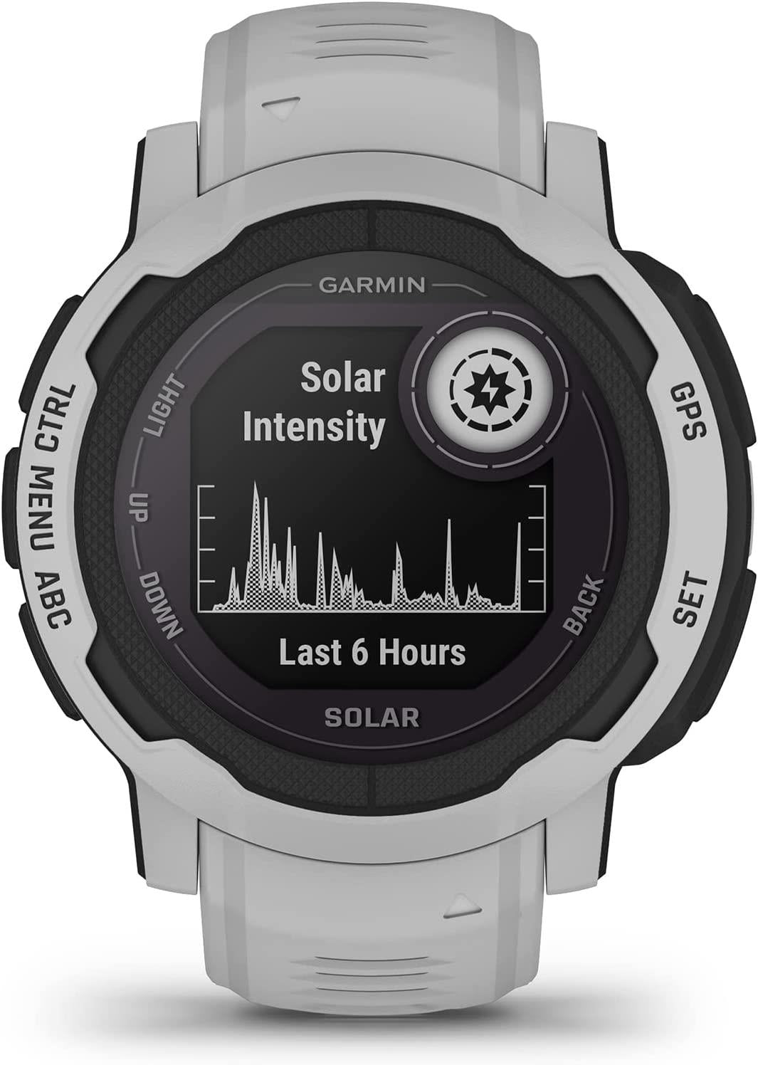 Garmin Instinct 2 Solar Rugged GPS Heart Rate Monitor - Mist Grey Newly Overhauled