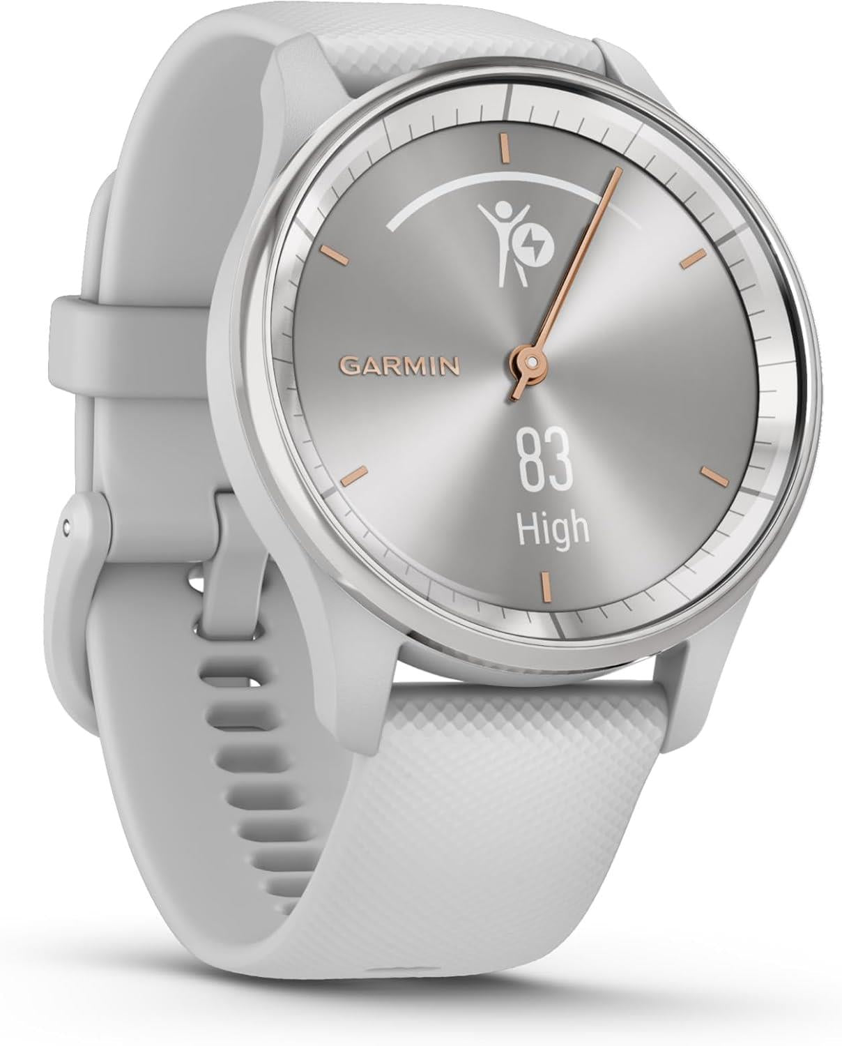 Garmin Vivomove Trend Stylish Activity Monitor Sports Watch Mist Grey Newly Overhauled