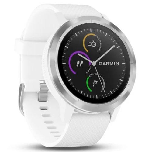 Garmin Vivoactive 3 HR GPS Multisport Smart Watch White - Newly Overhauled