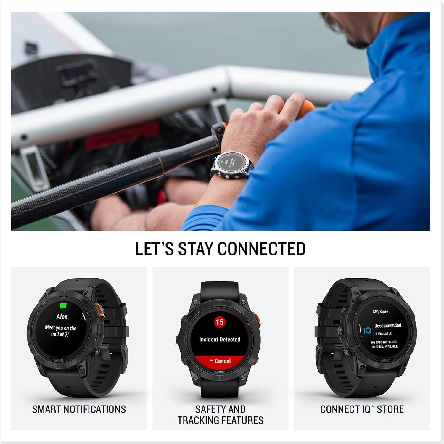 Garmin Fenix 7 Pro Solar Multisport GPS Watch 47mm Large - Slate Black