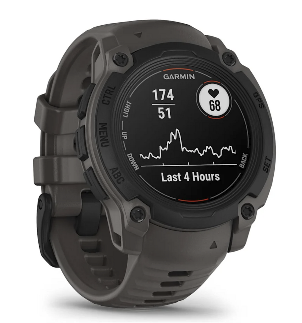 Garmin Instinct E Rugged GPS Heart Rate Monitor Smartwatch Black - 40mm