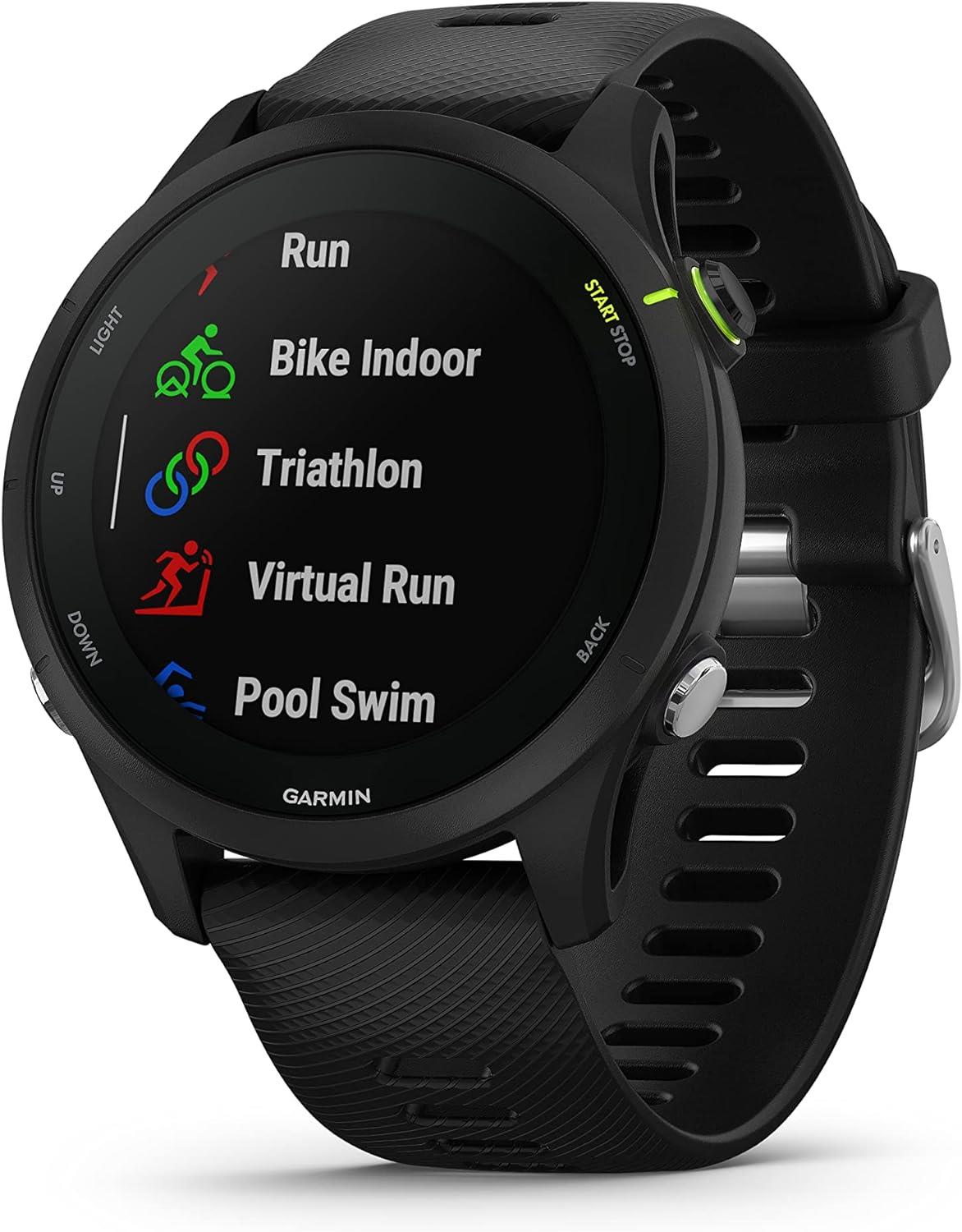 Garmin Forerunner 255 Music Running GPS Sports Watch Black Newly Overhauled