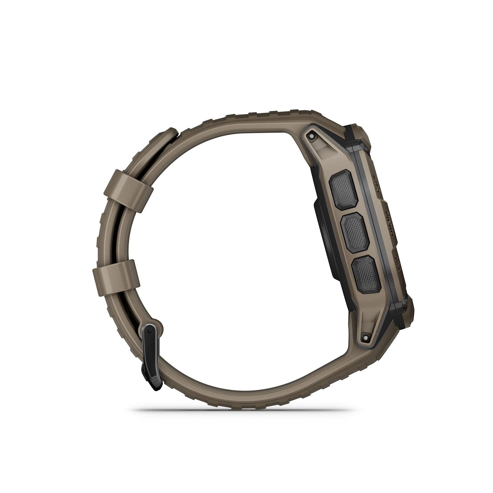 Garmin Instinct 2X Solar Tactical Edition Rugged GPS Smartwatch - Coyote Tan Newly Overhauled