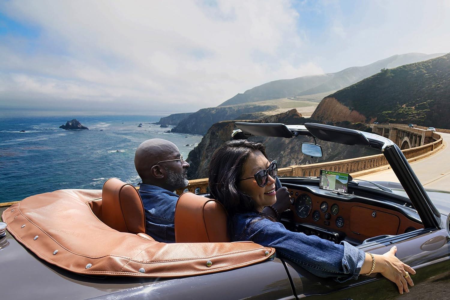 Garmin DriveSmart 76 MT-S 7 Inch Sat Nav Amazon Alexa UK and Europe Maps Traffic