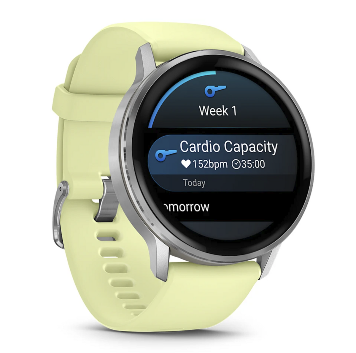 Garmin Venu 4 Premium GPS Sports Watch AMOLED Flashlight 45mm - Citron SIlver
