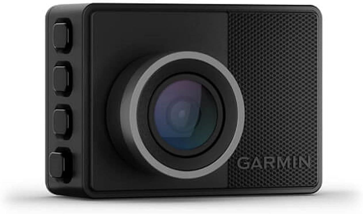 Garmin Dash Cam 57 Compact Dash Camera Full HD 1440p Newly Overhauled