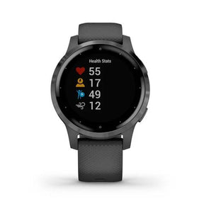 Garmin Vivoactive 4s Multisport Smartwatch HR GPS Sports Watch - Black/Slate