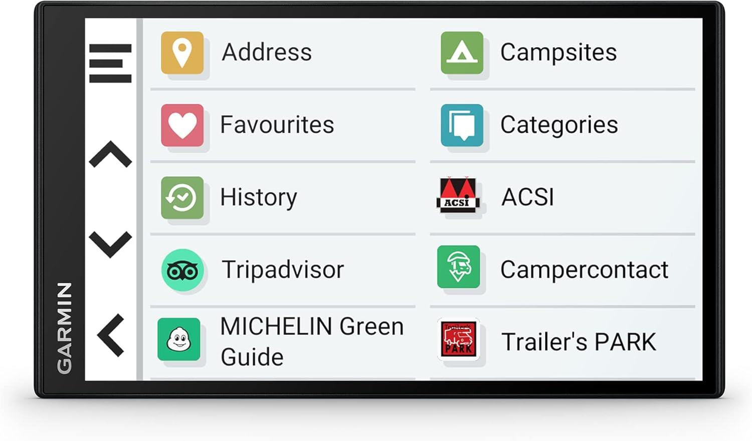 Garmin Camper 795 UK & Europe GPS Motorhome Sat Nav with Traffic