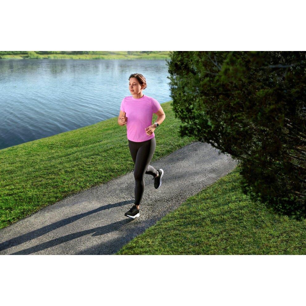 Garmin Forerunner 55 GPS Running Smartwatch Fitness Tracker - White Newly Overhauled