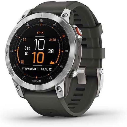 Garmin Epix Gen 2 Premium GPS Sports Watch Stainless Steel Slate Newly Overhauled