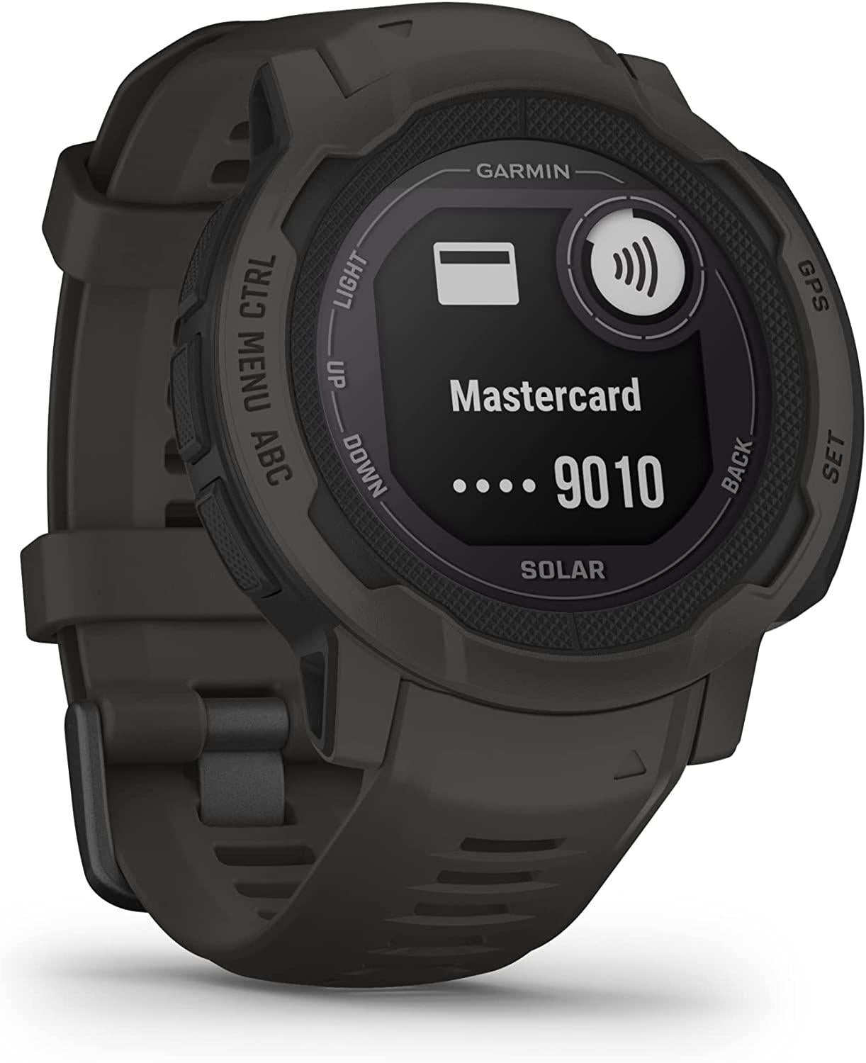 Garmin Instinct 2 Solar Rugged GPS Sports Watch Heart Rate Monitor - Graphite