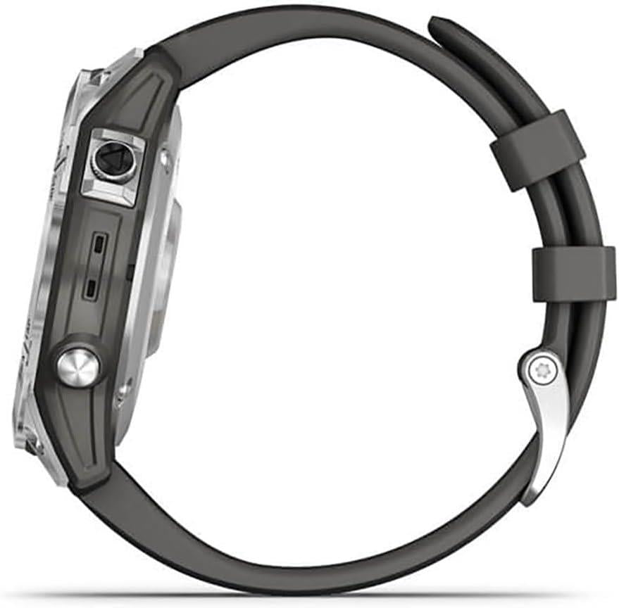 Garmin Fenix 7 Multisport Watch GPS Heart Rate Monitor Silver - Newly Overhauled