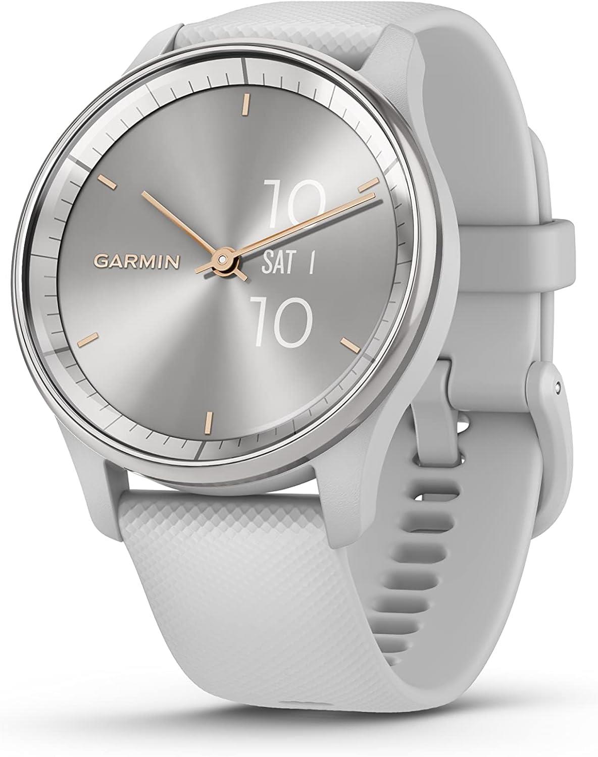 Garmin Vivomove Trend Stylish Activity Monitor Sports Watch Mist Grey Newly Overhauled