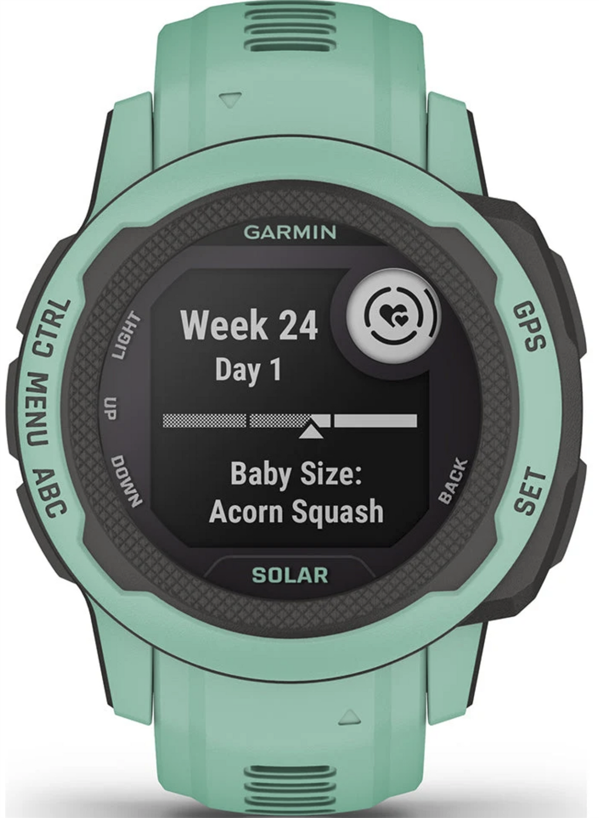 Garmin Instinct 2S Solar Rugged GPS Smartwatch Heart Rate Monitor Neo Tropic