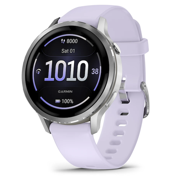 Garmin Venu 4 Premium GPS Sports Watch AMOLED Flashlight 41mm - Periwinkle
