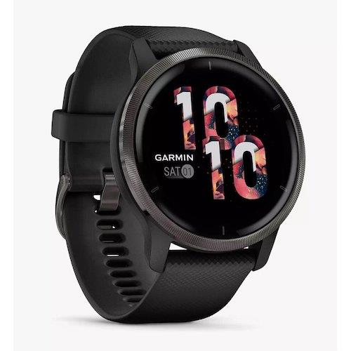 Garmin Venu 2 Smartwatch Heart Rate Monitor GPS Watch - Black Newly Overhauled