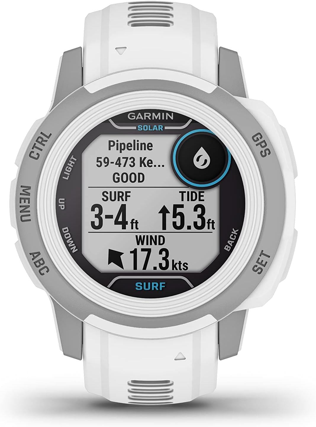 Garmin Instinct 2S Solar Surf Edition GPS HRM Watch Ericeira Newly Overhauled