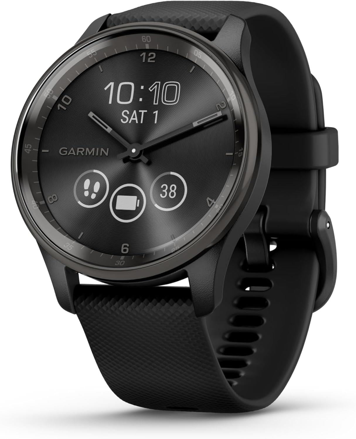 Garmin Vivomove Trend Stylish Activity Monitor Sports Watch - Black