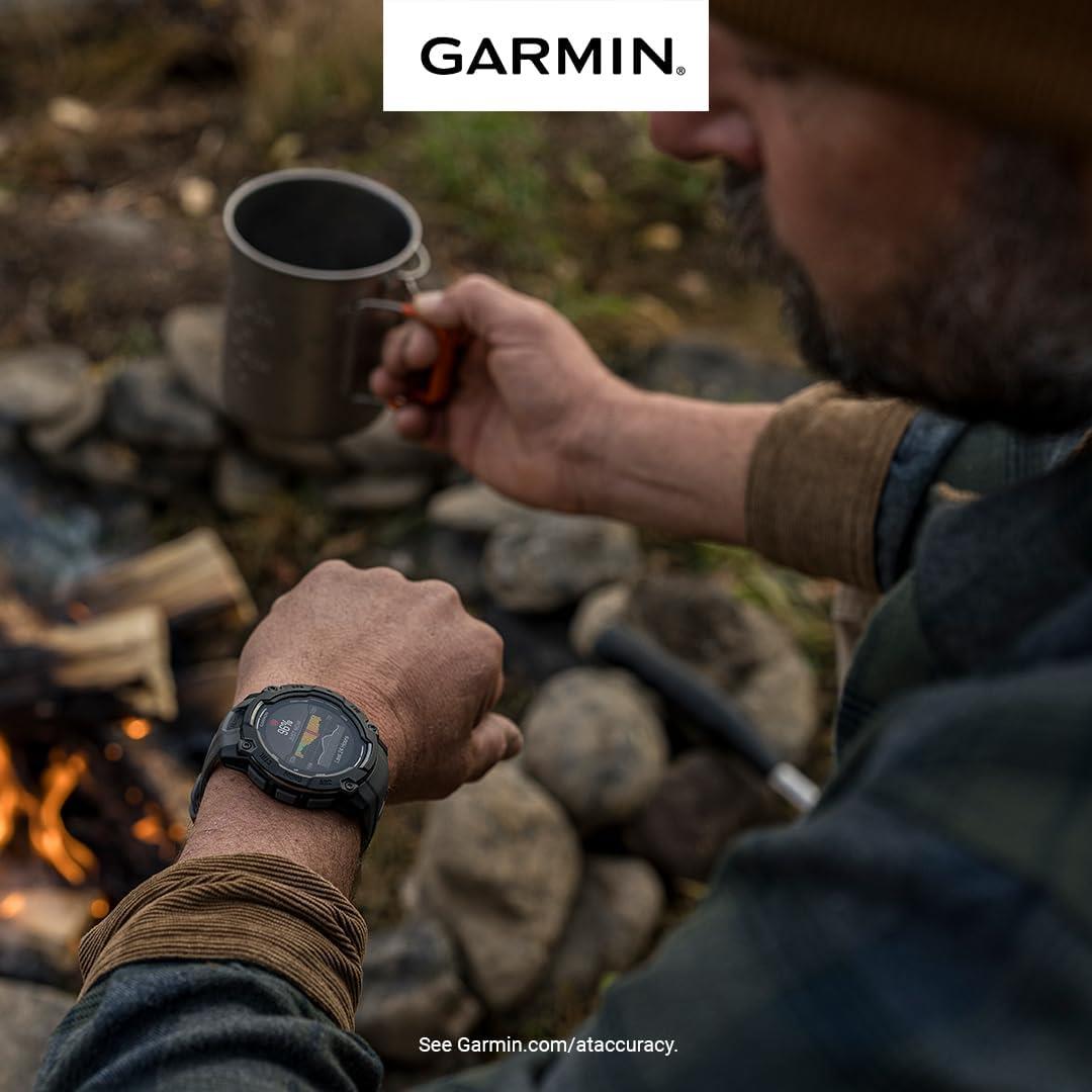 Garmin Instinct 3 Tactical Rugged GPS Sports Watch AMOLED Screen 50mm - Black