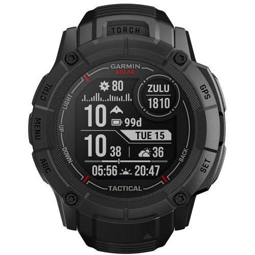 Garmin Instinct 2X Solar Tactical Edition Smartwatch Newly Overhauled