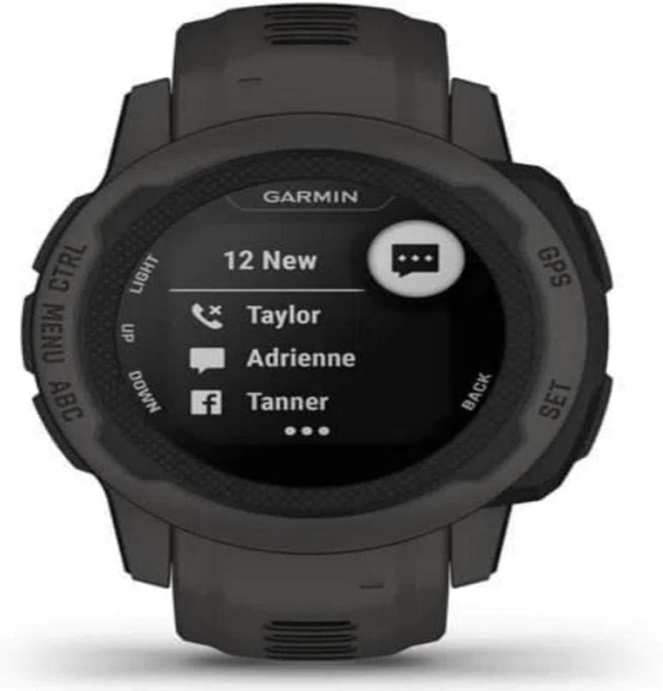 Garmin Instinct 2S Rugged GPS Smartwatch Heart Rate Monitor Small - Graphite