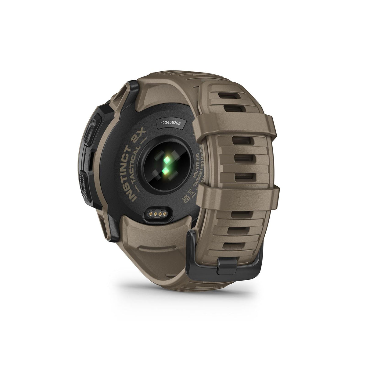 Garmin Instinct 2X Solar Tactical Edition Rugged GPS Smartwatch - Coyote Tan Newly Overhauled