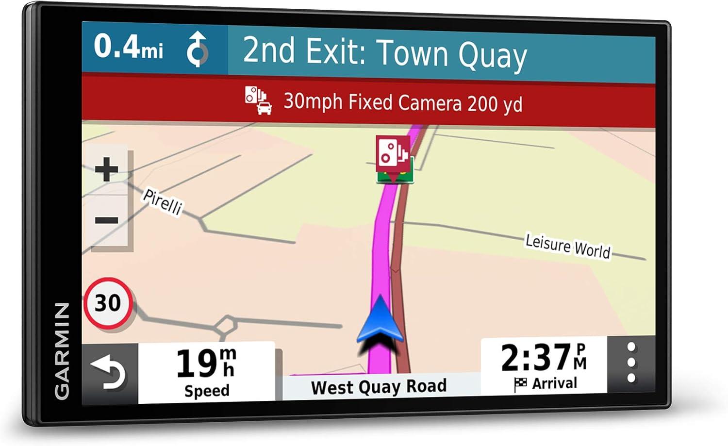 Garmin Drivesmart 65 MT-D Full UK & Europe Mapping 7 Inch Sat Nav Newly Overhauled