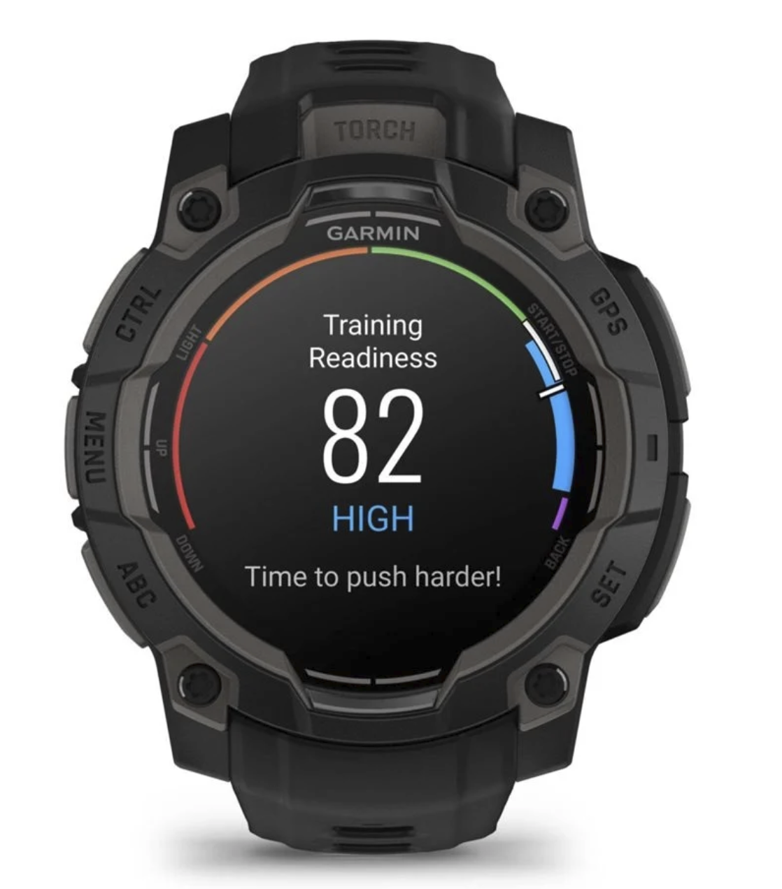 Garmin Instinct 3 Rugged GPS Sports Watch AMOLED Screen 45mm - Black
