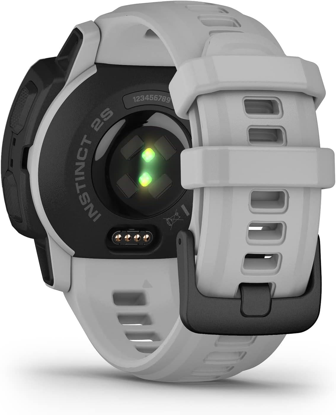 Garmin Instinct 2S Solar Rugged GPS Smartwatch Heart Rate Monitor Small - Mist Grey