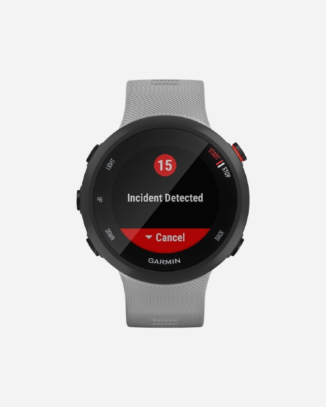Garmin Forerunner 45 Plus GPS Running Smartwatch Fitness Tracker - Powder Grey