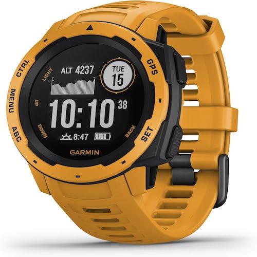 Garmin Instinct HRM GPS Smart Watch Sunburst Newly Overhauled