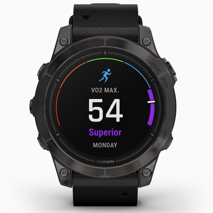 Garmin Epix PRO Gen 2 Sapphire Sport Watch Carbon DLC Titanium 47mm - Black
