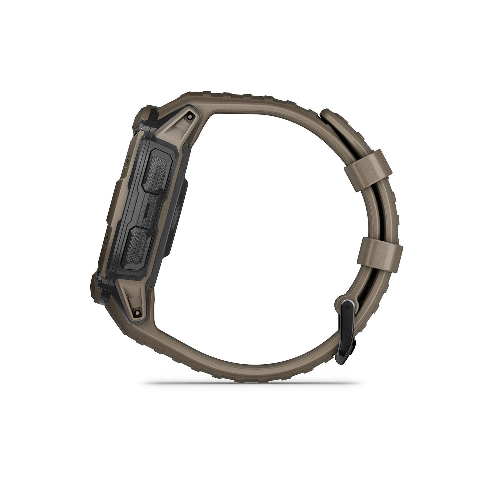 Garmin Instinct 2X Solar Tactical Edition Rugged GPS Smartwatch - Coyote Tan Newly Overhauled