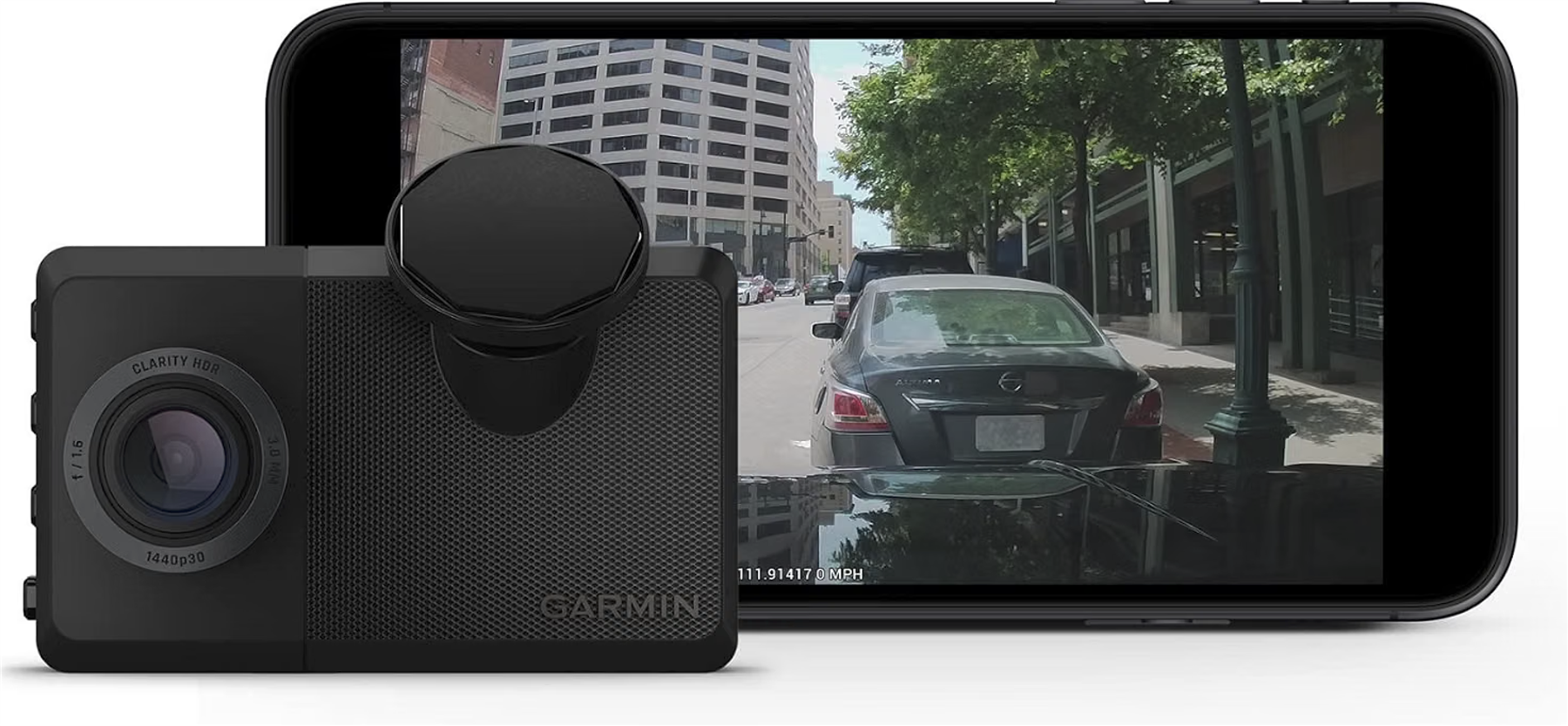 Garmin Dash Cam Live 24/7 1440p Dash Camera Full HD LTE Live View Connected