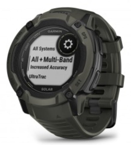 Garmin Instinct 2X Solar Rugged GPS Smartwatch Sports Watch - Moss Newly Overhauled